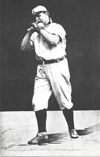 1907 A.C. Dietsche Detroit Tigers Post Card 1992 reprint #12 George J. Mullin