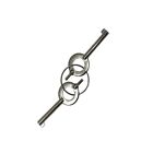 Zak Tool ZT50 Standard Handcuff Key, Nickel (12 Pack)