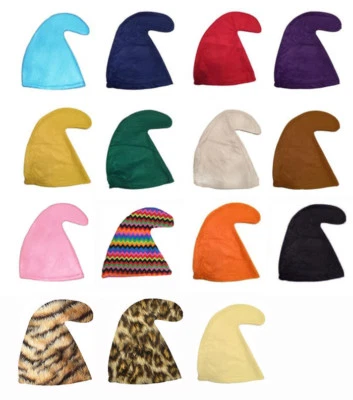 JOKESHOP.COM Dwarf Garden Gnome Hat - Fairytale Fancy Dress Curly Dwarves Hats Party Cartoon