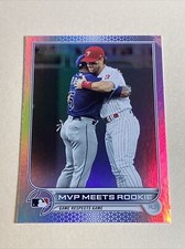 2022 Topps MVP Meets Rookie Rainbow Foil #367