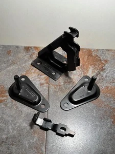 Audi A4 S4 rear seat mounting brackets set 8E9886(817/818/177) 8E0886193 - Picture 1 of 10