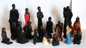 Soul Journeys Maasai figurines bundle. 19 pieces. - Picture 1 of 24
