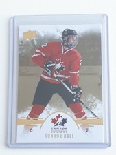 69 Connor Hall - Gold Parallel - Team Canada Juniors 2016-17 - Upper Deck