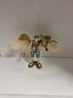 Schleich Bayla Arelan 70429 Winged Elf With Eagle Retired Fantasy 4&quot; Figure Rare