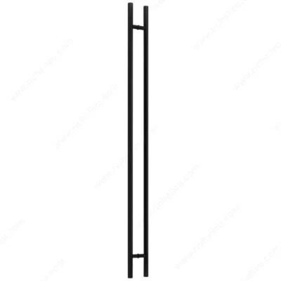 72" Entry Door Pull Handle Matte Black stainless Ladder Handle glass/wood door  - Image 1 of 4