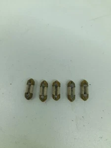 Fuses Short Torpedo 10A Classic Car Mercedes Lancia Fiat Alfa Romeo 5 Pieces - Picture 1 of 6