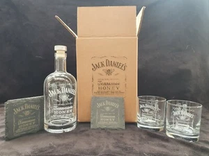 Jack Daniel's Honey decanter box set for 2 can be personalised with message - Picture 1 of 12