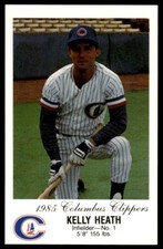 1985 Columbus Clippers Police Kelly Heath Columbus Clippers #NNO