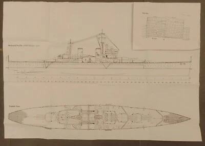 Bauplan Schlachtkreuzer Lion Klasse Gebraucht - Bild 1 von 3