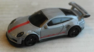 Coche deportivo Hot Wheels Porsche 911 GT3 RS plateado metálico HW Mattel Auto Car - Imagen 1 de 4