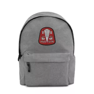 Mochila bordada personalizada retro Hudson Motor Car Company años 1940/50 - Imagen 1 de 13