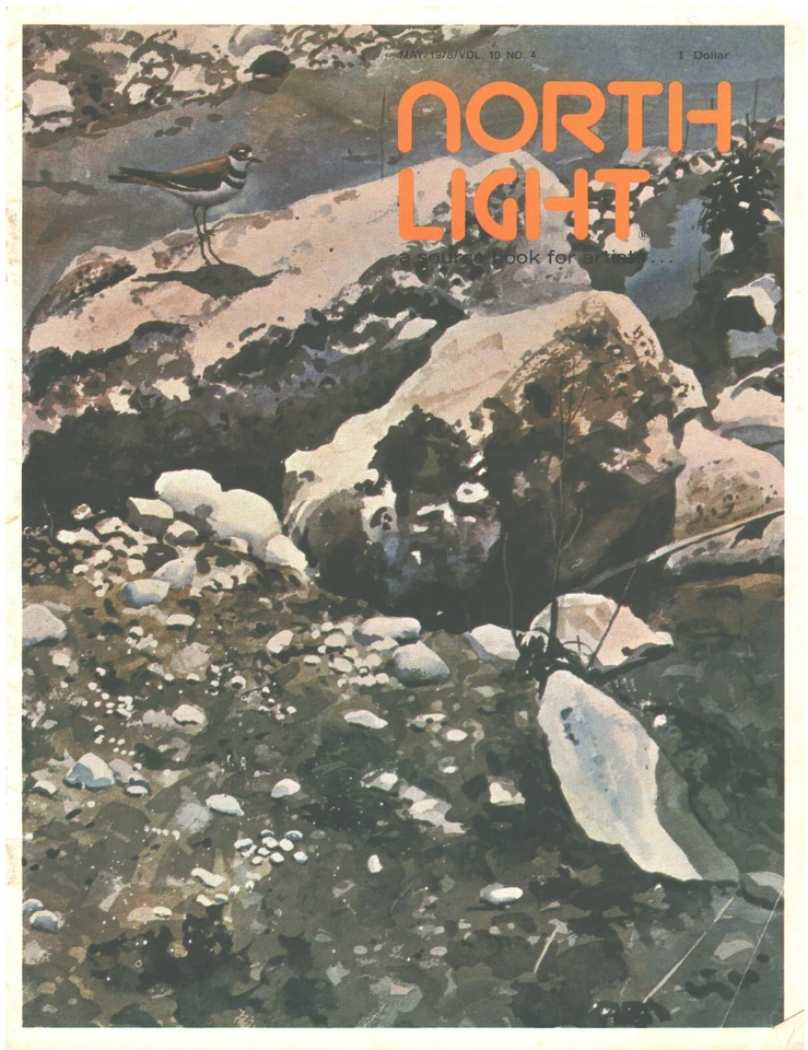 NORTH LIGHT Magazine May 1978 Artists Source Book How To Draw Comics Watercolor - Image 1 of 1