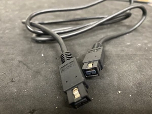 Câble mâle IEEE-1394b FireWire 800 9 broches mâle à 9 broches - 3' (environ 1M) - noir - Photo 1/2
