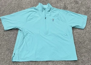 Eastside Golf Kurzarm 1/2 Zip JACKE Shirt Wind Golf Performance 2XL XXL - Bild 1 von 10