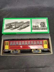 Vintage Bowser Red O Scale 2 Pole Trolley Tin Plate Wheels 551-050125 L3347 - Picture 1 of 13