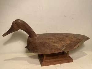 east coast merganser Ente Lockvogel Wurzelkopf antik - Bild 1 von 21