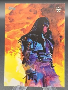 2020 Topps WWE Undisputed Schamberger Art #RS9 Undertaker - Picture 1 of 2