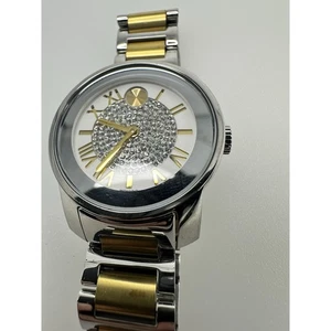 Movado Bold Bicolor Damenuhr Bicolor mit einem Kristall Schmuck Zifferblatt - Bild 1 von 8