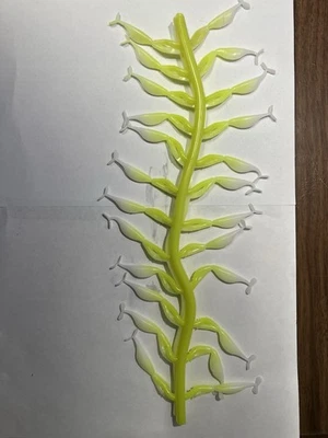 6th Sense Frequency Minnow 2 In-Exclusive Color White-Chartreuse-Stringer Of 24  - Image 1 of 4