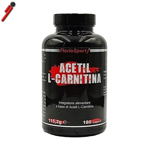 FlorioSport, Acetil L-Carnitina 180 cps. Dimagrante Brucia Grassi - Immagine 1 di 1