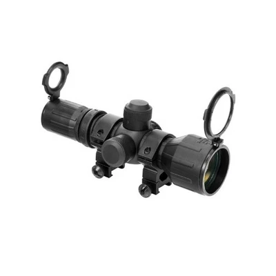 NcStar Rubber Tactical-Double Illum Scope 3-9x42 Red/Green Ruby Lens SEECR3942R - Image 1 of 2