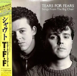 Tears For Fears/Songs From The Big Chair, Japan Issue with Obi, Vinyl VG+ - Picture 1 of 5