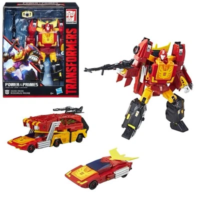 Transformers Rodimus Prime Power of the Primes Leader Evolution 9.5" Figure - Image 1 of 4