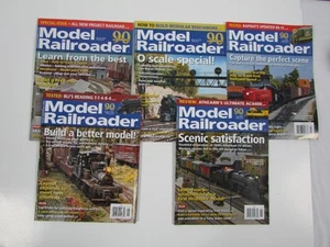 Model Railroader Magazine Lot 5 Issues 2024 Jan Feb Jun Jul Aug Build Operate - Picture 1 of 6