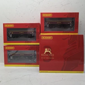 Hornby R6928 3er Set MHA Coalfish Wagons OO Scale Modelleisenbahn Originalverpackt Gebraucht - Bild 1 von 11