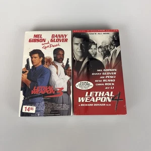 Lethal Weapon VHS SEALED 3-4 Mel Gibson Danny Glover Watermarks - Picture 1 of 6