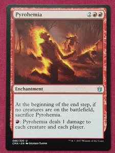 Magic The Gathering COMMANDER ANTHOLOGY CMA PYROHEMIA red card MTG - Picture 1 of 2