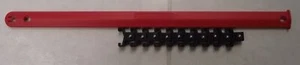 Armstrong 16-838 1/2" Drive Socket Rail Red 15" 10 Positions USA - Picture 1 of 1