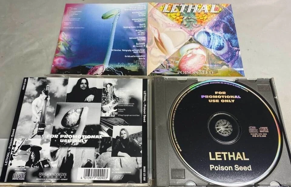 LETHAL - ''POISON SEED'' - RAR US METAL CD  1996 - PROMO EDITION! - Bild 1 von 1