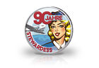 2 Euro mit Farbmotiv 90 Jahre Stewardess