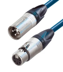 DG Systems - Adattatore DMX da XLR 3P maschio a XLR 5P femmina - Made in Italy - Picture 1 of 3