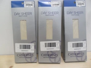 CATHERINES DAY SHEER 3 PAIR PANTYHOSE, SIZE A, (ID#6347256-143) - Picture 1 of 1