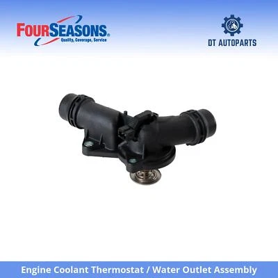 Termostato de refrigerante del motor BMW 528i 1999-2000/conjunto de salida de agua 4 estaciones Foto 1 de 4