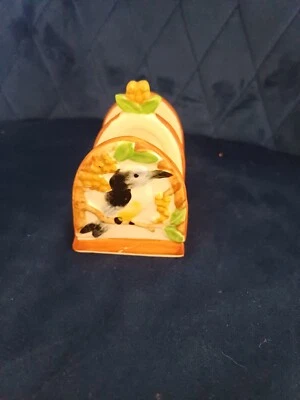 mahuron fine bone china toast rack with a bird on it - Image 1 of 4