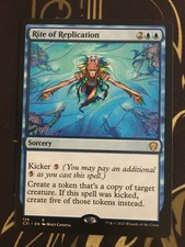 MTG 1x Rite of Replication MINT Magic Gathering Commander 2021 C21 Legacy EDH x1