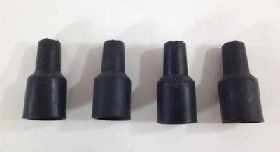 JUEGO DE 4 OJALES DE CABLE DE BUJÍA KAWASAKI KZ1000 KZ750 KZ650 NUEVO DE STOCK Foto 1 de 2