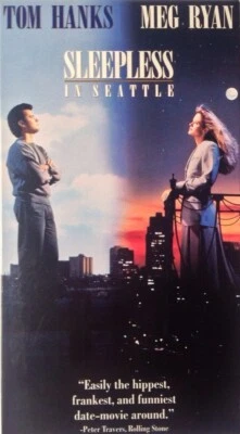 Sleepless In Seattle: Meg Ryan & Tom Hanks (VHS,New-Sealed, Romance/Comedy,1993) - Image 1 of 4