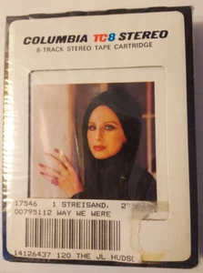 8 track tape untested Barbra Streisand "The Way We Were" Columbia JCA 32801 - Imagen 1 de 2