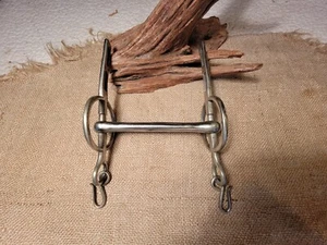 Ancien morceau de cheval en nickel massif - Photo 1/9