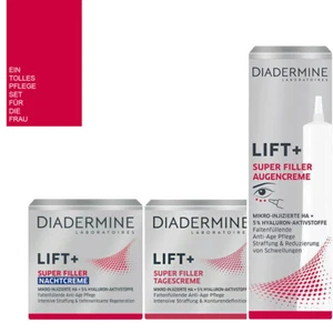 (1L|434.78) 3 pcs Diadermine lift + super filler day cream night cream eye cream - Picture 1 of 1