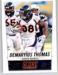 2014 Score Demaryius Thomas NFL PWE Base Card Broncos #67 - Picture 1 of 2