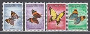 Malawi - Mail Yvert 436/9 ** MNH Fauna Butterflies - Picture 1 of 1