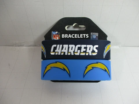 San Diego Chargers Silicone Bracelet Officially Licensed Merchandise Cover