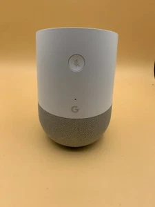 Google Home Smart Assistant SPEAKER VOICE Google ASSIST White Slate - Picture 1 of 3