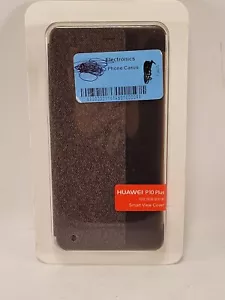 Original Huawei Smart Window View Case Cover Brown for Huawei P10 Plus - Picture 1 of 4