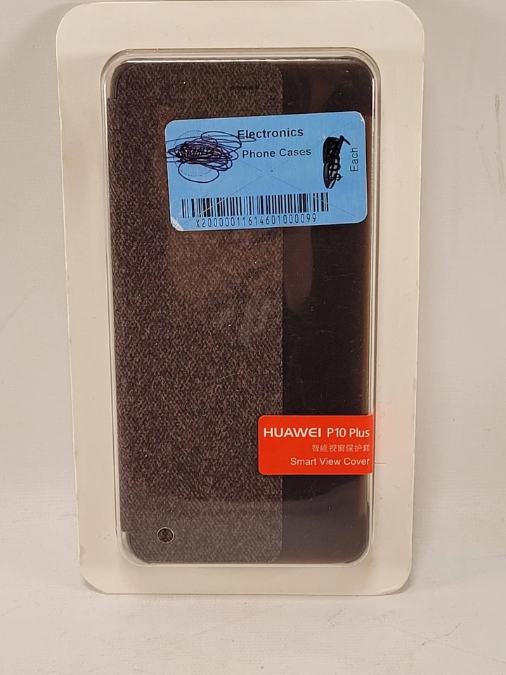Capa marrom original Huawei Smart Window View para Huawei P10 Plus - Imagem 1 de 4